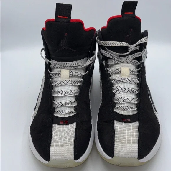 Nike Air Jordan 35 'DNA' Black and White Mesh Sneakers Men’s Size 12 - Picture 3 of 12